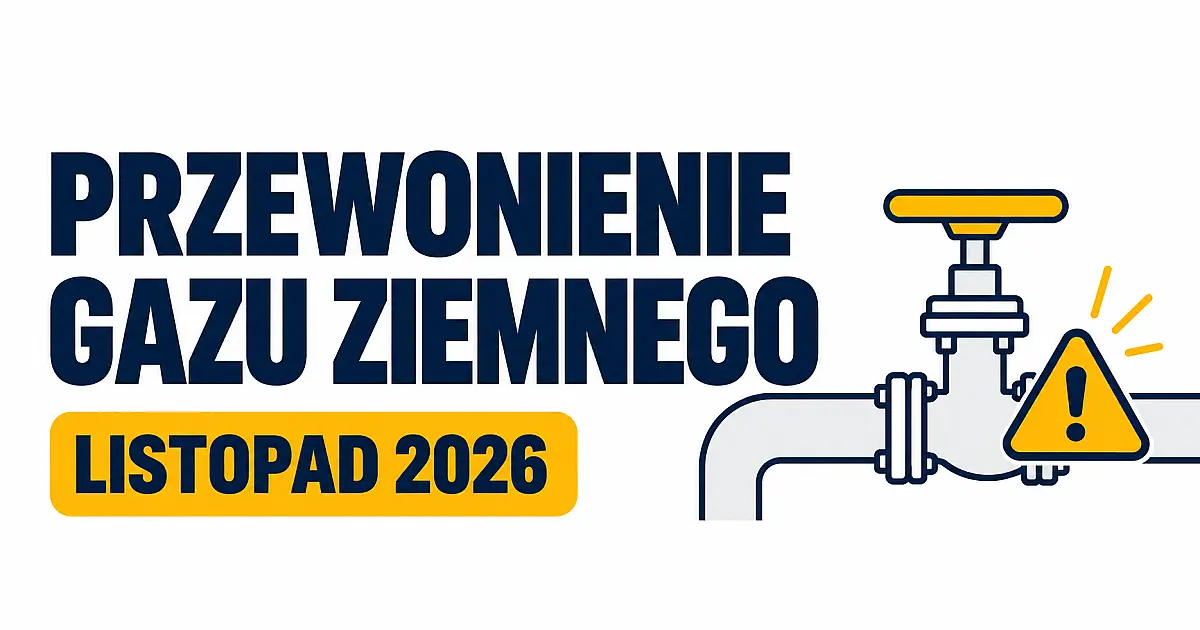 Akcja przewonienia gazu ziemnego
