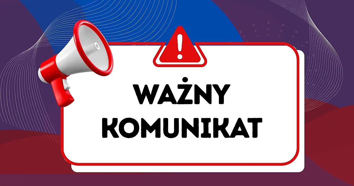 Komunikat szkolny