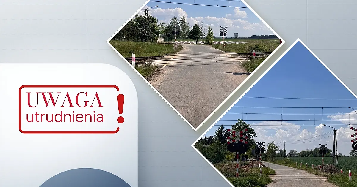 Naprawa przejazdu kolejowo-drogowego Oporówek-Borkowo