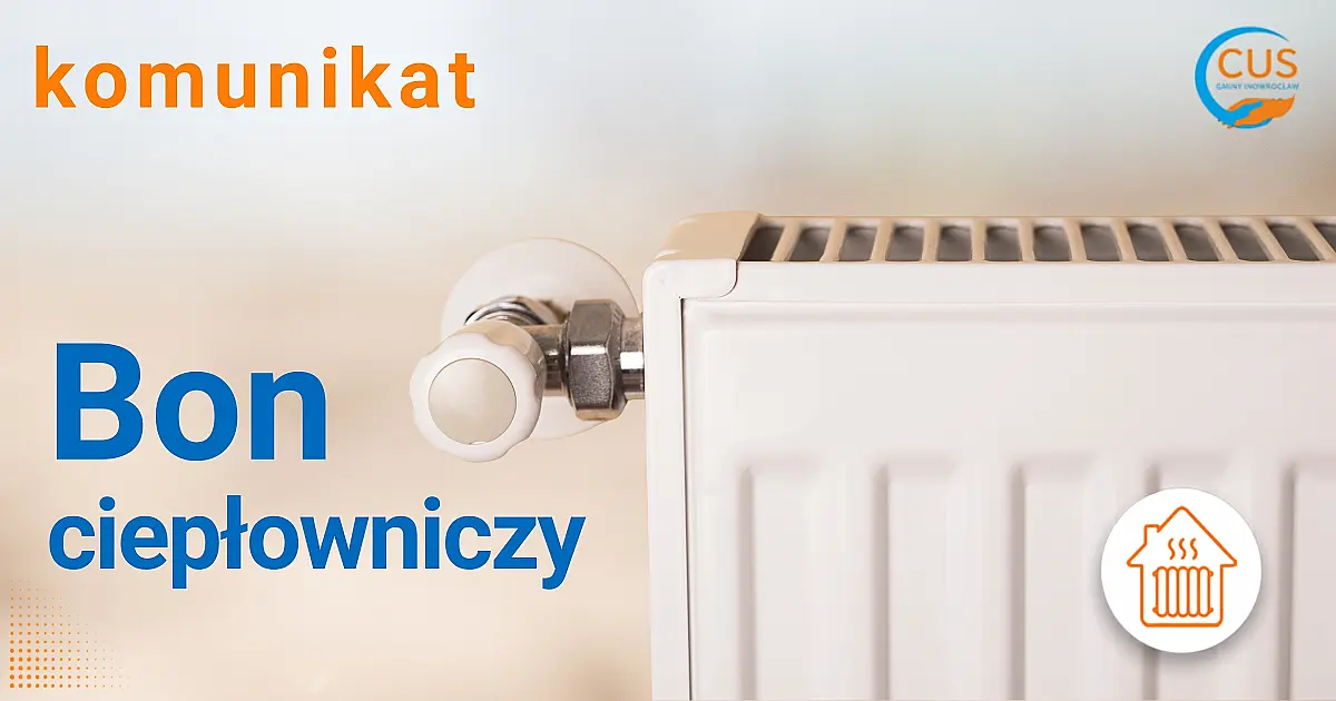 Bon ciepłowniczy nie będzie przysługiwał mieszkańcom Gminy Inowrocław