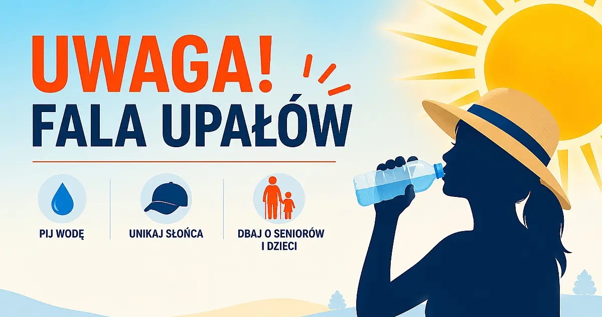 Nadciąga fala upałów – dbajmy o siebie nawzajem!