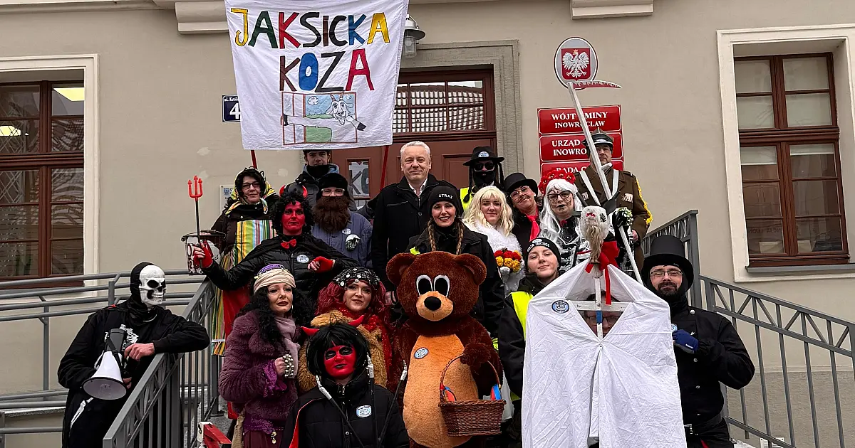 Koza Jaksicka zawitała do Urzędu. Tradycja, która przegania zimę