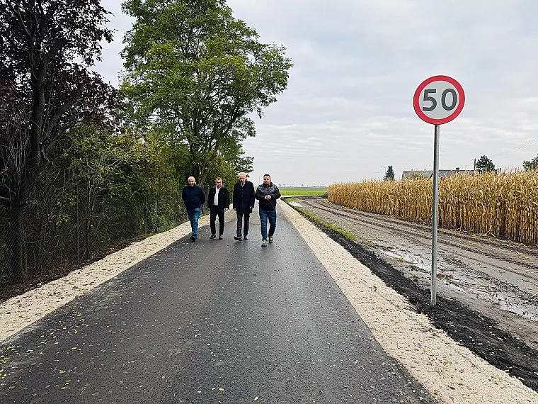 Nowa droga w Komaszycach już gotowa