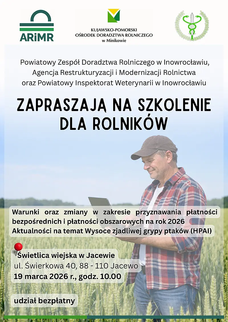 ogloszenie szkolenie - Gmina Inowrocław