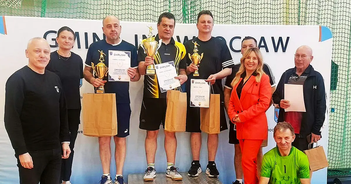 Sportowe emocje w Górze. ZNAMY MISTRZÓW Gminnego Turnieju Tenisa Stołowego o Puchar Wójta