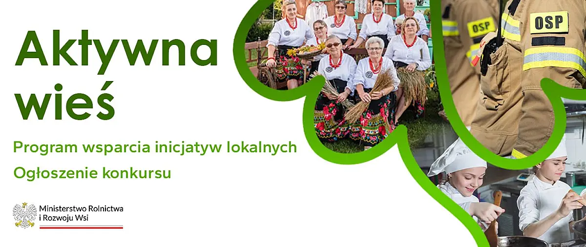 Program „Aktywna Wieś” - wsparcie inicjatyw lokalnych