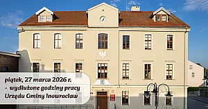 27 marca 2026 r. - wydłużone godziny pracy Urzędu Gminy Inowrocław