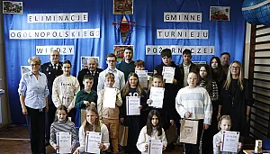 Młodzież zapobiega pożarom – eliminacje gminne OTWP za nami