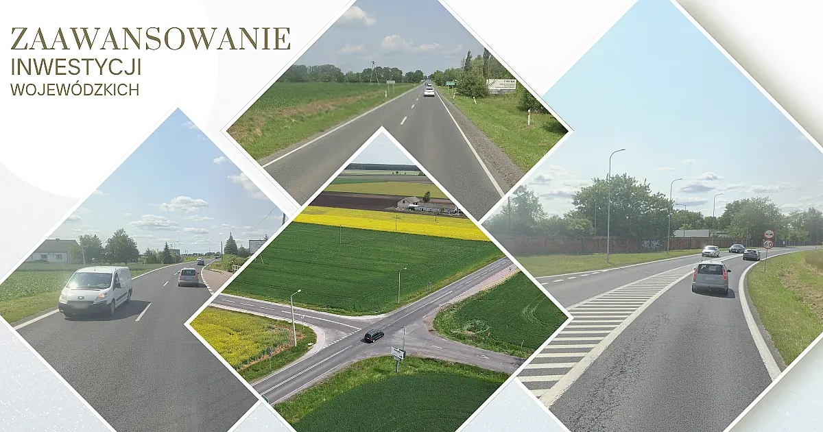 Zaawansowanie inwestycji wojewódzkich