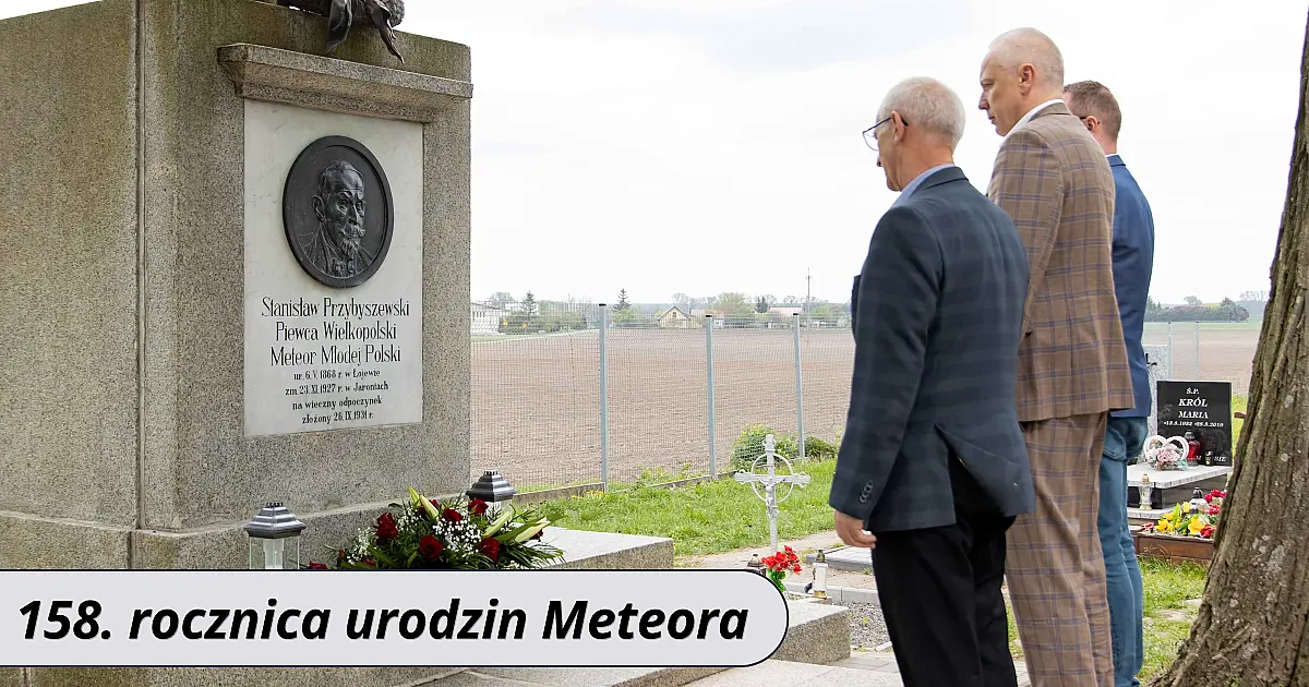 Hołd dla Stanisława Przybyszewskiego w 158. rocznicę urodzin