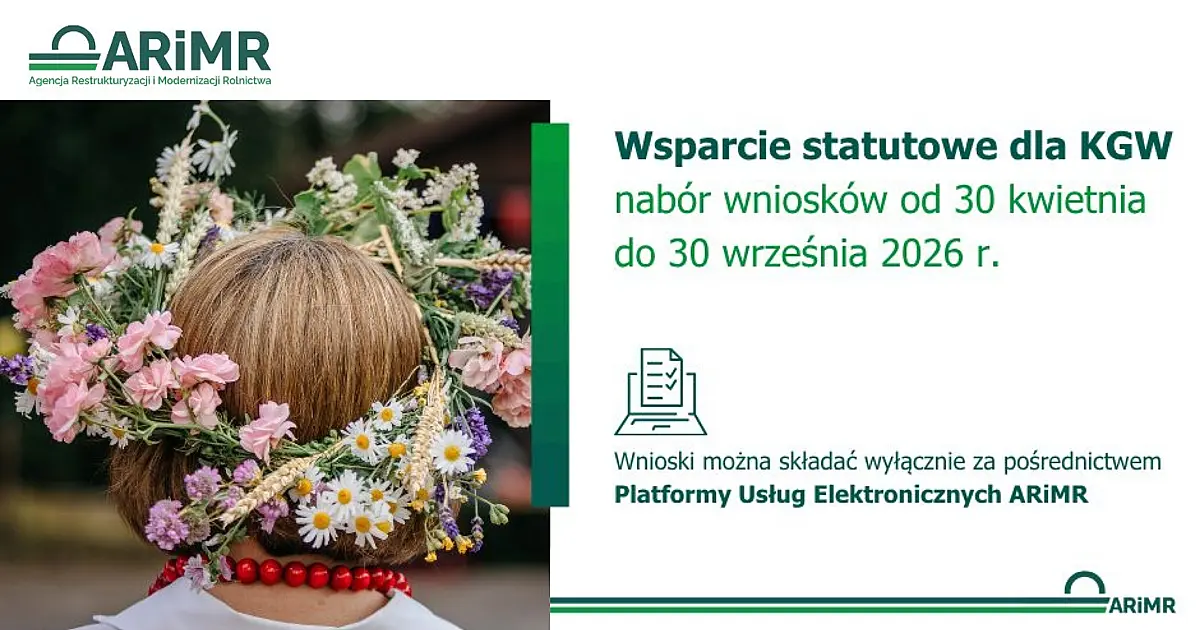 Nowe fundusze dla Kół Gospodyń Wiejskich
