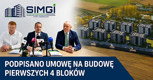 Historyczny krok dla Gminy Inowrocław: Rusza budowa nowoczesnego osiedla w Cieślinie