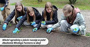 Młodzi ogrodnicy z Jaksic ruszają w pole! Akademia Młodego Farmera w akcji