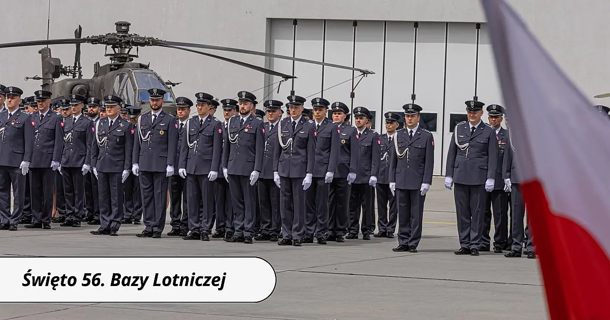 Uczczono Święto 56. Bazy Lotniczej