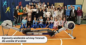Wioślarski impuls dla młodych talentów ze Szkoły Podstawowej w Górze