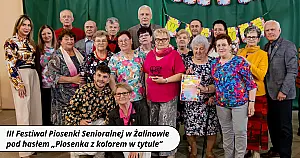 Pasja i energia nie mają wieku - III Festiwal Piosenki Senioralnej w Żalinowie