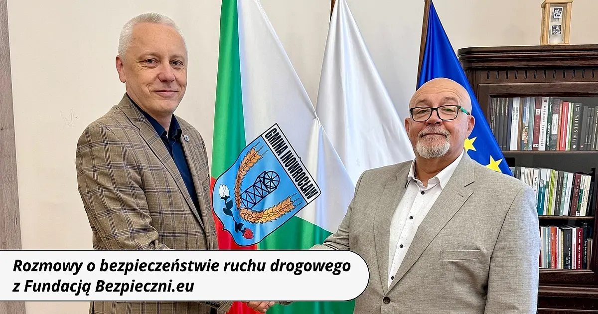 Bezpieczeństwo przede wszystkim! Gmina Inowrocław i Fundacja Bezpieczni.eu łączą siły