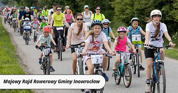 Majowy Rajd Rowerowy - ponad 200 rowerzystów na trasie!