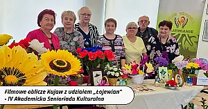 Filmowe oblicze Kujaw z udziałem „Łojewian”. Nasi seniorzy zachwycili na IV Akademickiej Senioriadzie Kulturalnej