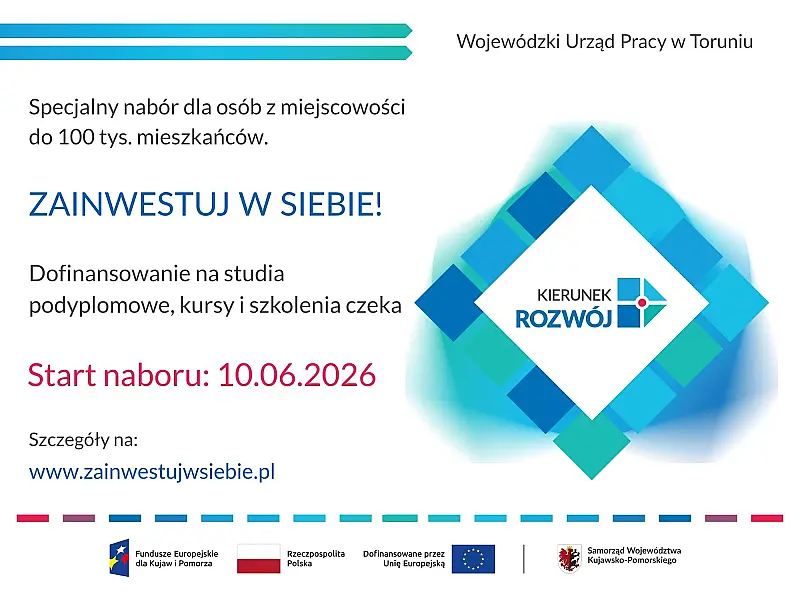 Grafika strony www Kierunek Rozwój