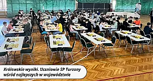 Królewskie wyniki. Uczniowie SP Turzany wśród najlepszych w województwie