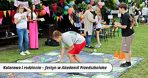 Kolorowo i rodzinnie – festyn w Akademii Przedszkolaka
