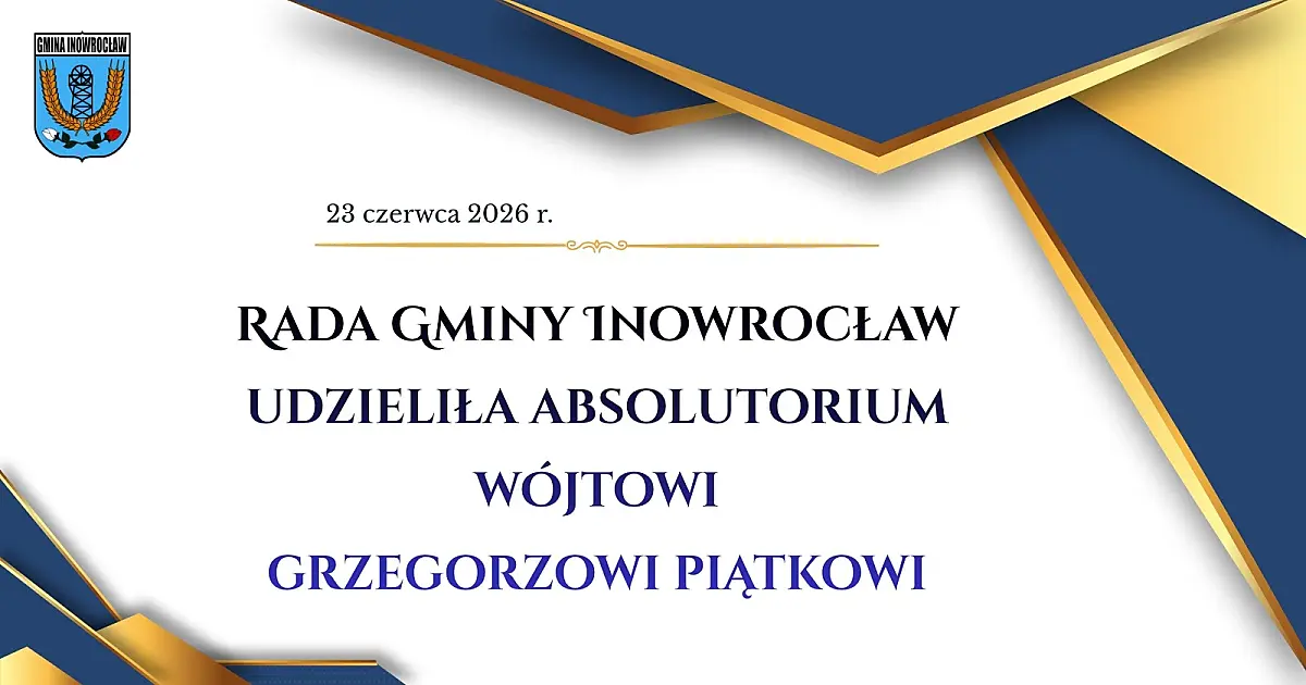 Absolutorium dla wójta Grzegorza Piątka. Rada Gminy oceniła wykonanie budżetu