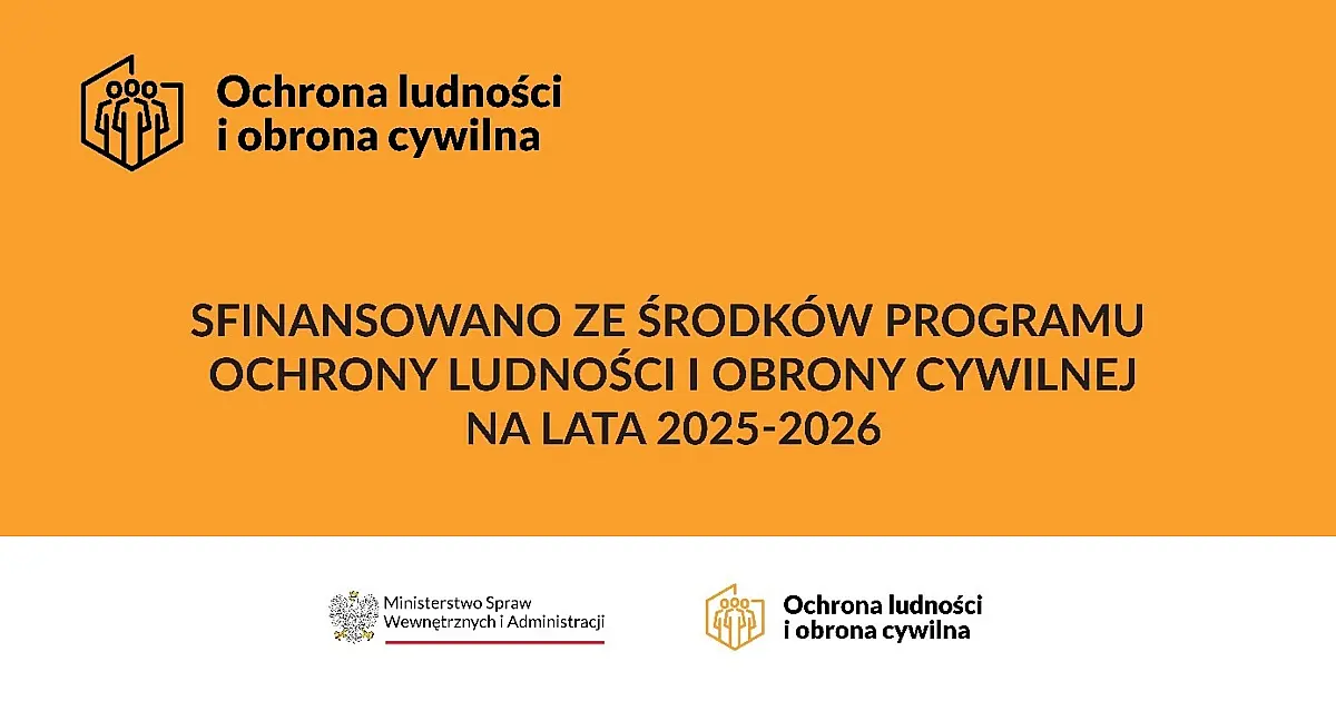 Dofinansowanie na przygotowanie dokumentacji dla zadań z zakresu ochrony ludności i obrony cywilnej