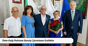 Złote Gody Państwa Danuty i Jarosława Gralików