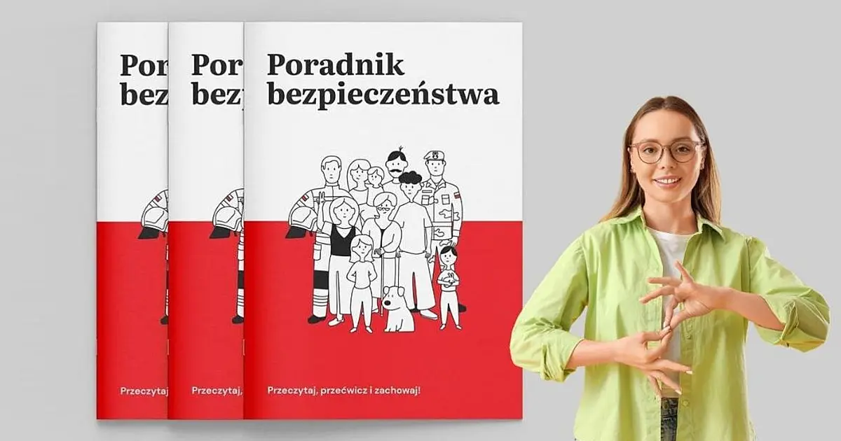 Bezpieczeństwo dla każdego mieszkańca: Poradnik MSWiA dostępny w Polskim Języku Migowym