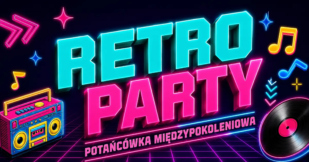 Retro Party już w tę sobotę! Góra zaprasza na międzypokoleniową potańcówkę