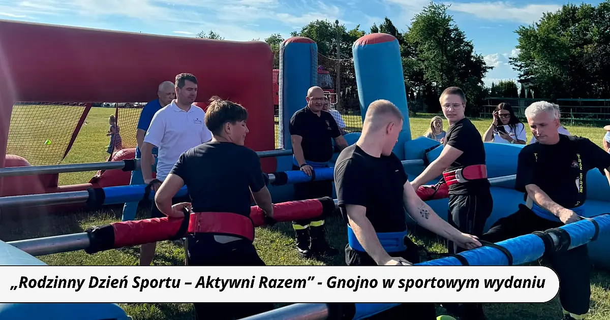 „Rodzinny Dzień Sportu – Aktywni Razem” w Gnojnie