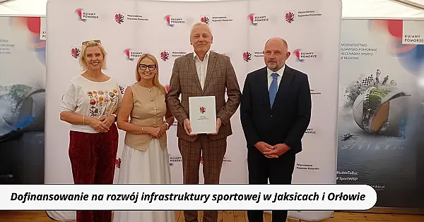 Gmina Inowrocław z dofinansowaniem na rozwój infrastruktury sportowej w Jaksicach i Orłowie