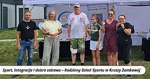 Sport, Integracja i dobra zabawa – Rodzinny Dzień Sportu w Kruszy Zamkowej.