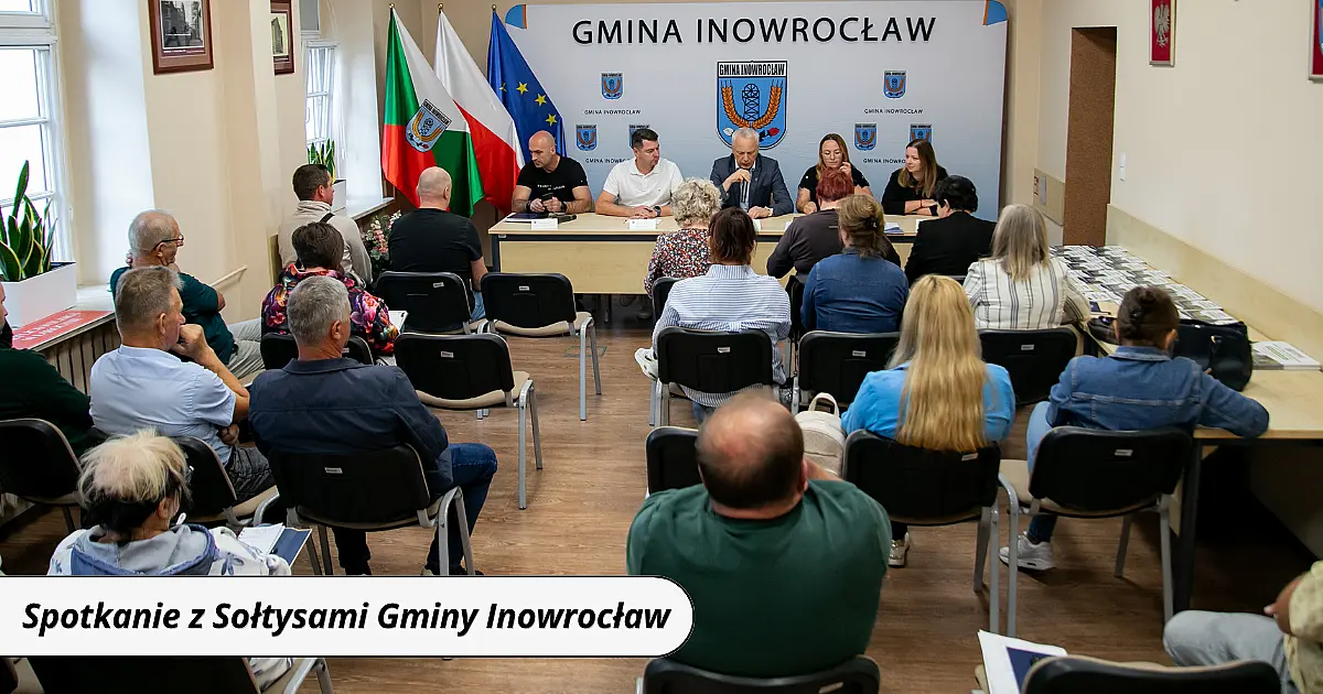 Spotkanie z Sołtysami Gminy Inowrocław