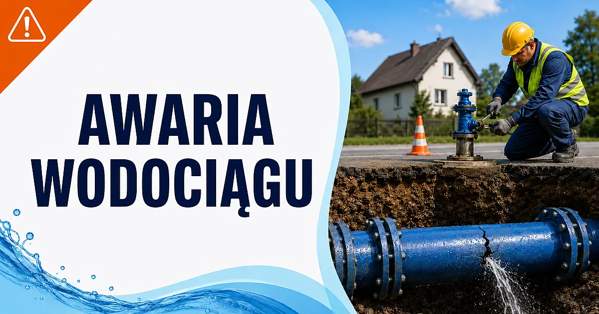 Awaria sieci wodociągowej w Jacewie – przerwa w dostawie wody