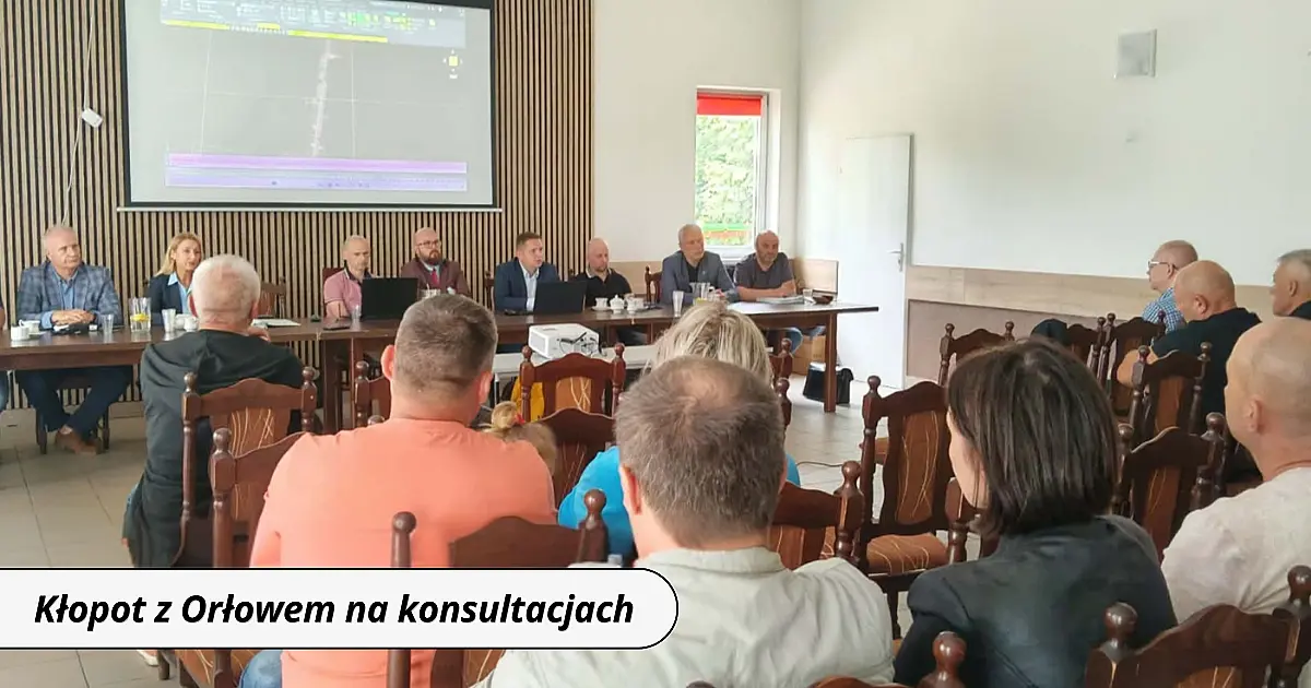 Kłopot z Orłowem na konsultacjach