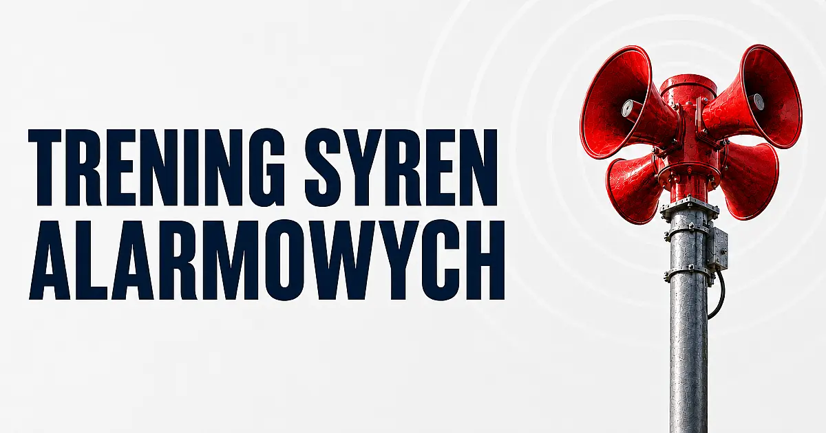 Trening syren alarmowych