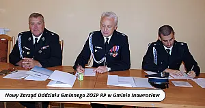 Nowy Zarząd Oddziału Gminnego ZOSP RP w Gminie Inowrocław