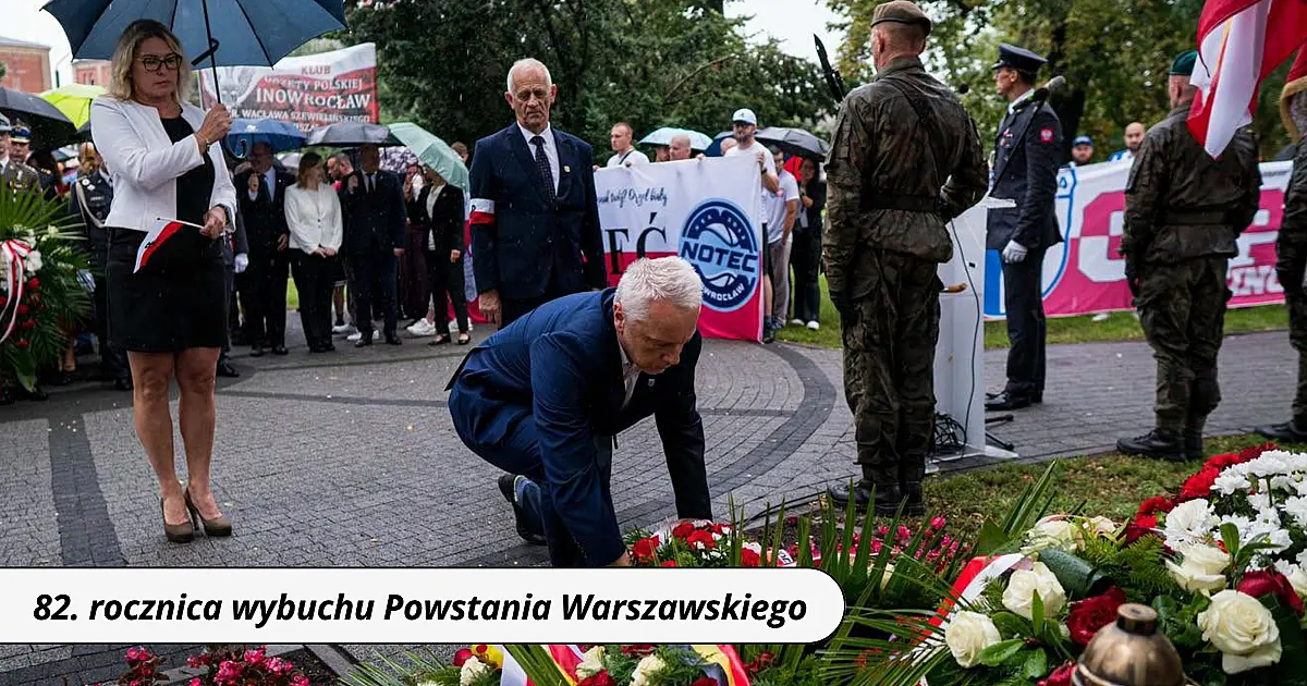 Pamięć o Bohaterach w 82. rocznicę wybuchu Powstania Warszawskiego