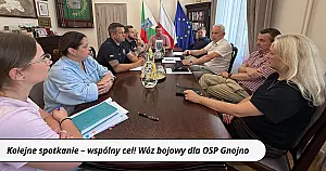 Kolejne spotkanie - wspólny cel! Wóz bojowy dla OSP Gnojno