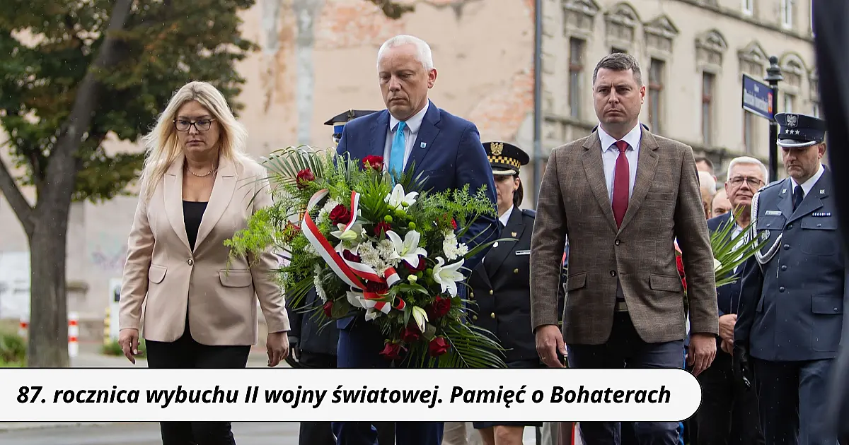 Pamięć o Bohaterach pozostaje żywa - 87. rocznica wybuchu II wojny światowej