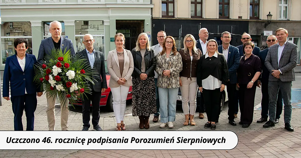 Uczczono 46. rocznicę podpisania Porozumień Sierpniowych