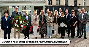 Uczczono 46. rocznicę podpisania Porozumień Sierpniowych