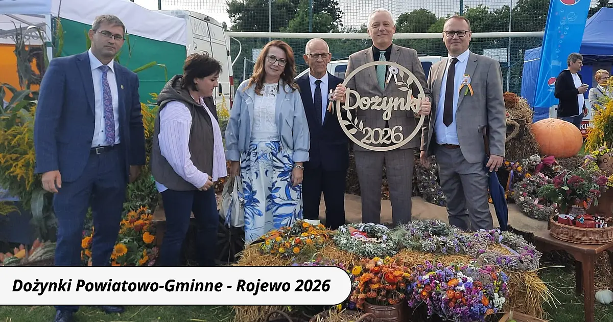 Dożynki Powiatowo-Gminne - Rojewo 2026