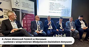 6. Forum Miasteczek Polskich - spotkanie z wicepremierem Władysławem Kosiniakiem-Kamyszem