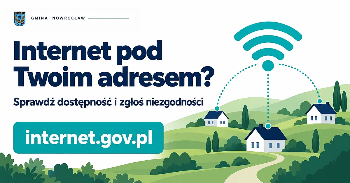 Sprawdź dostępność Internetu pod swoim adresem
