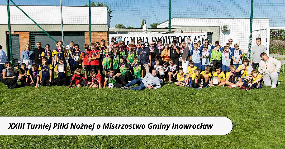 XXIII Turniej Piłki Nożnej o Mistrzostwo Gminy Inowrocław – zwycięstwo drużyny z Tupadeł