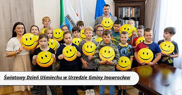 Światowy Dzień Uśmiechu w Urzędzie Gminy Inowrocław