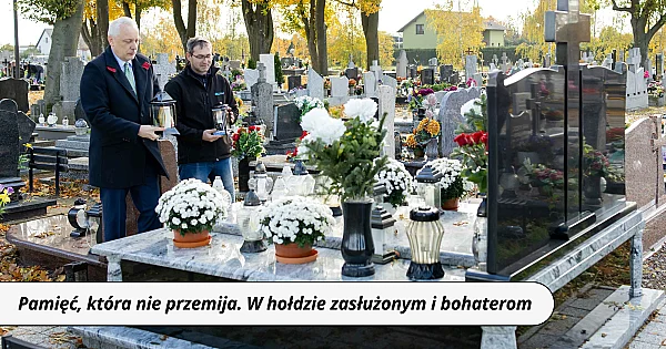 Pamięć, która nie przemija. Wójt gminy Inowrocław oddał hołd zasłużonym i bohaterom